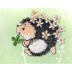 Stryk-p-merke PINNSVIN MED FIRKLVER